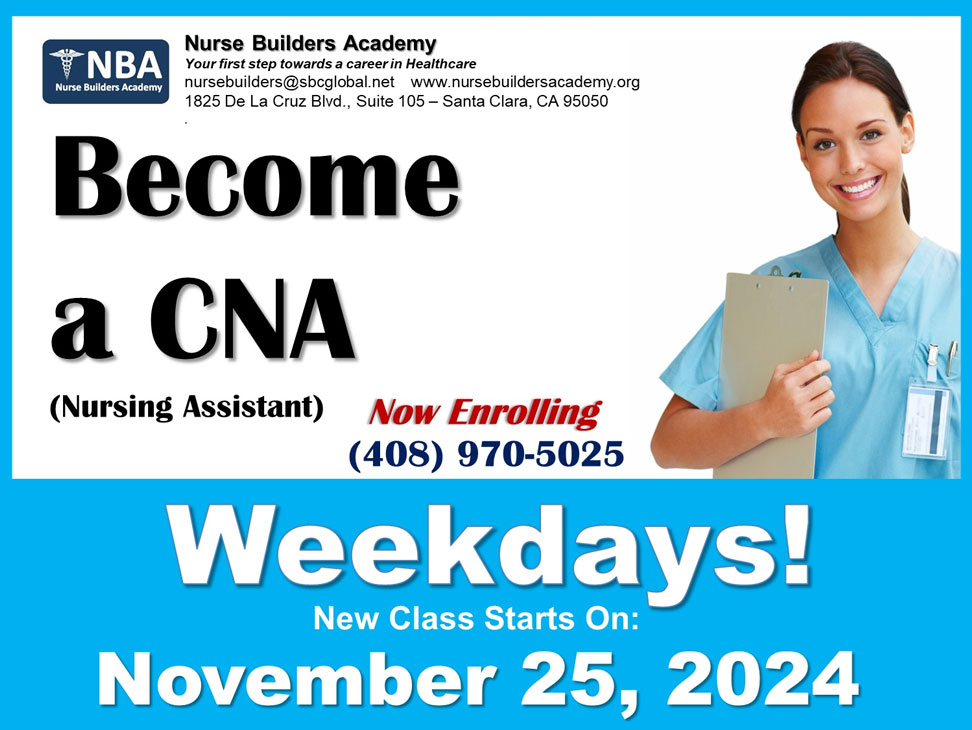 CNA Classes in Santa Clara, CA